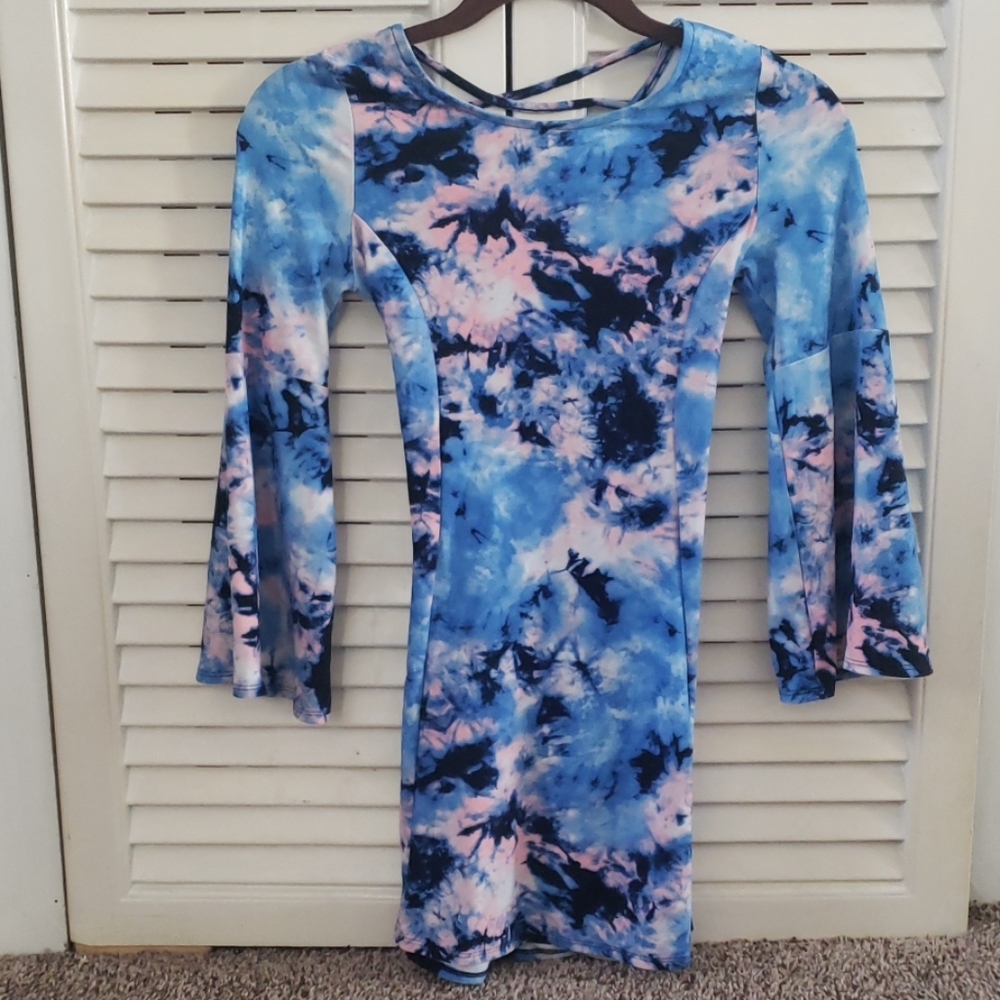 Tie Dye Justice Dress